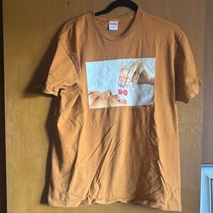 Supreme Orange Cherry Graphic Tee - Men's Short Sleeve